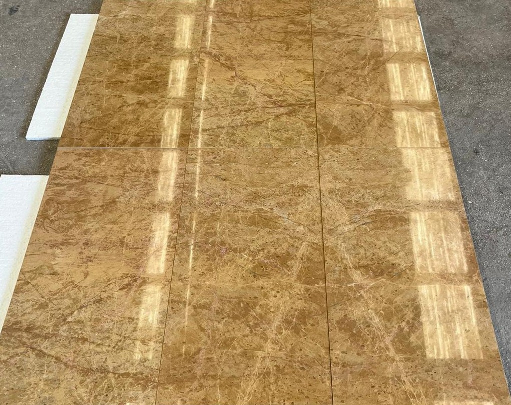 Gold Beige Marble Pattern 1